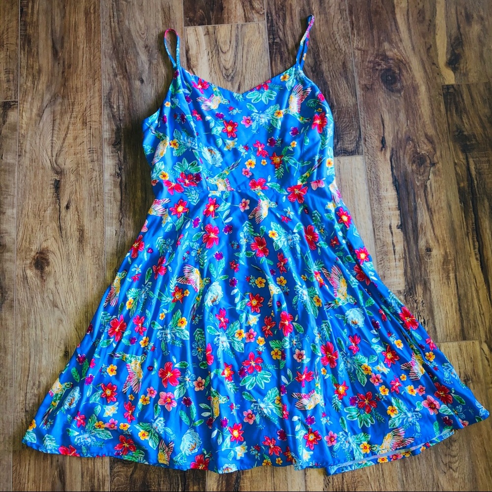 Old navy floral summer dress Sz L